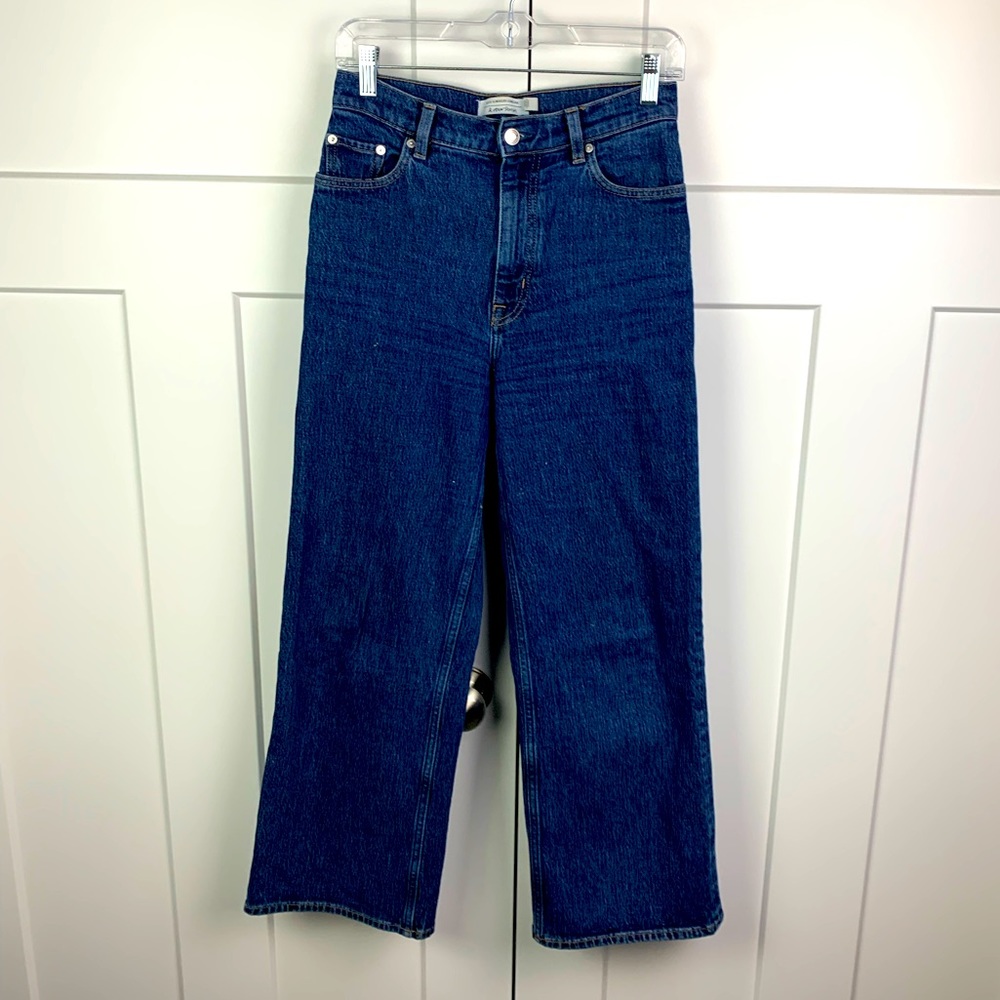 & Other Stories Blue High Rise Jeans